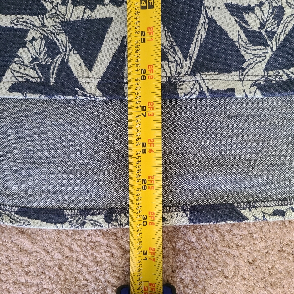 Lularoe Classic Navy & Gray Patterned Top XL - Picture 12 of 12